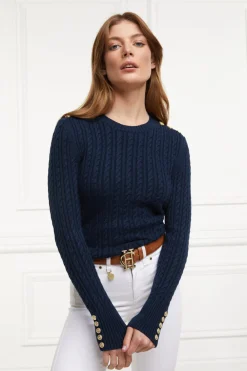 Holland Cooper Seattle Cable Crew Knit<Women Knitwear