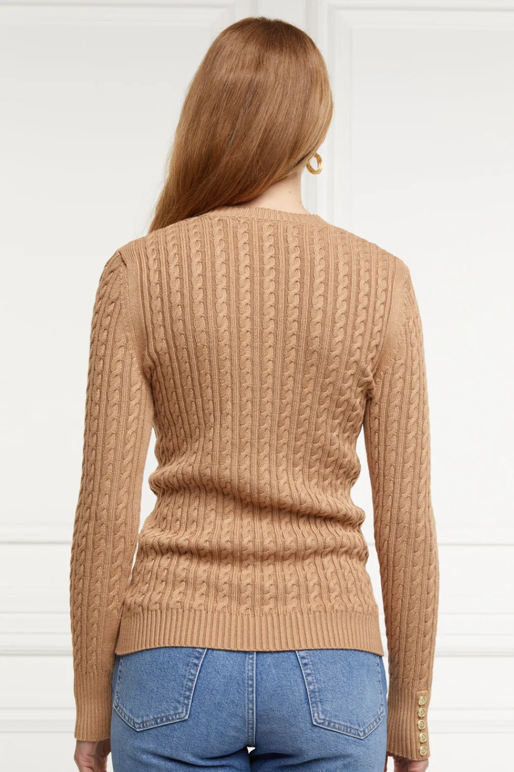 Holland Cooper Seattle Cable Crew Knit<Women Knitwear