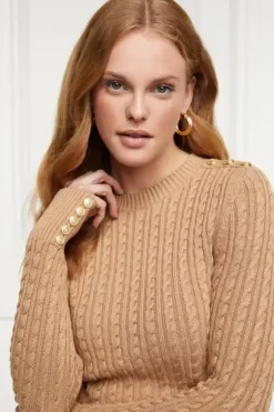 Holland Cooper Seattle Cable Crew Knit<Women Knitwear