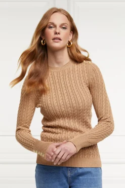 Holland Cooper Seattle Cable Crew Knit<Women Knitwear