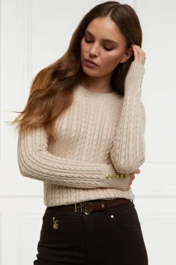 Holland Cooper Seattle Cable Crew Knit<Women Knitwear