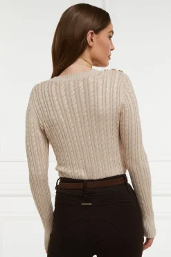 Holland Cooper Seattle Cable Crew Knit<Women Knitwear