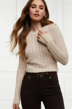 Holland Cooper Seattle Cable Crew Knit<Women Knitwear