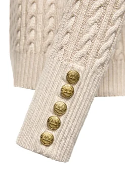 Holland Cooper Seattle Cable Crew Knit<Women Knitwear