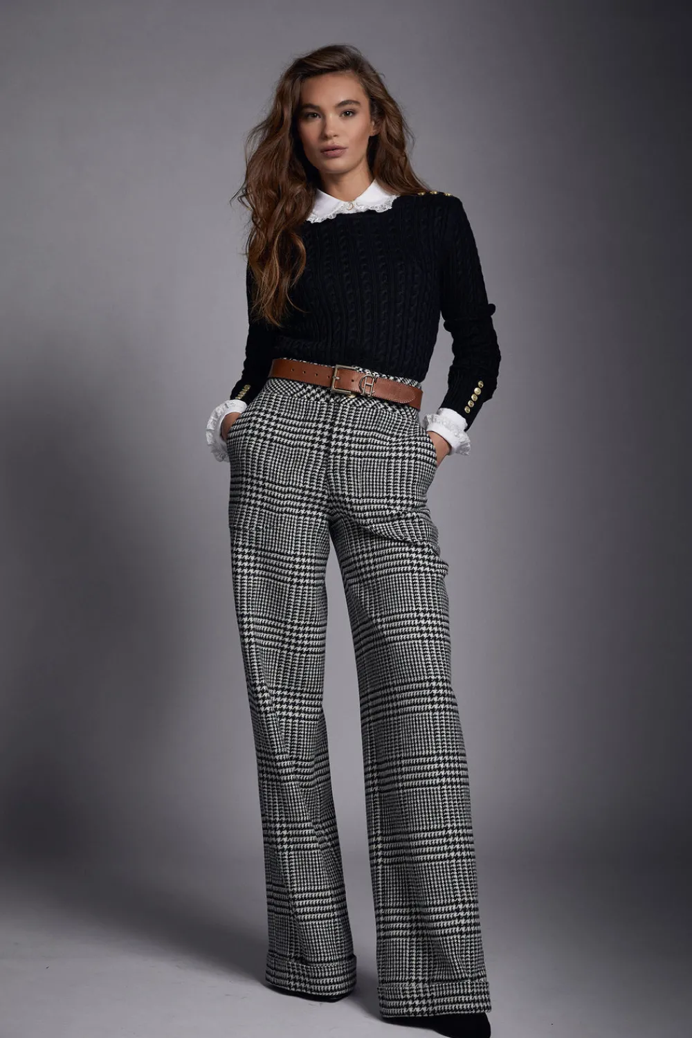 Holland Cooper Seattle Cable Crew Knit<Women Knitwear