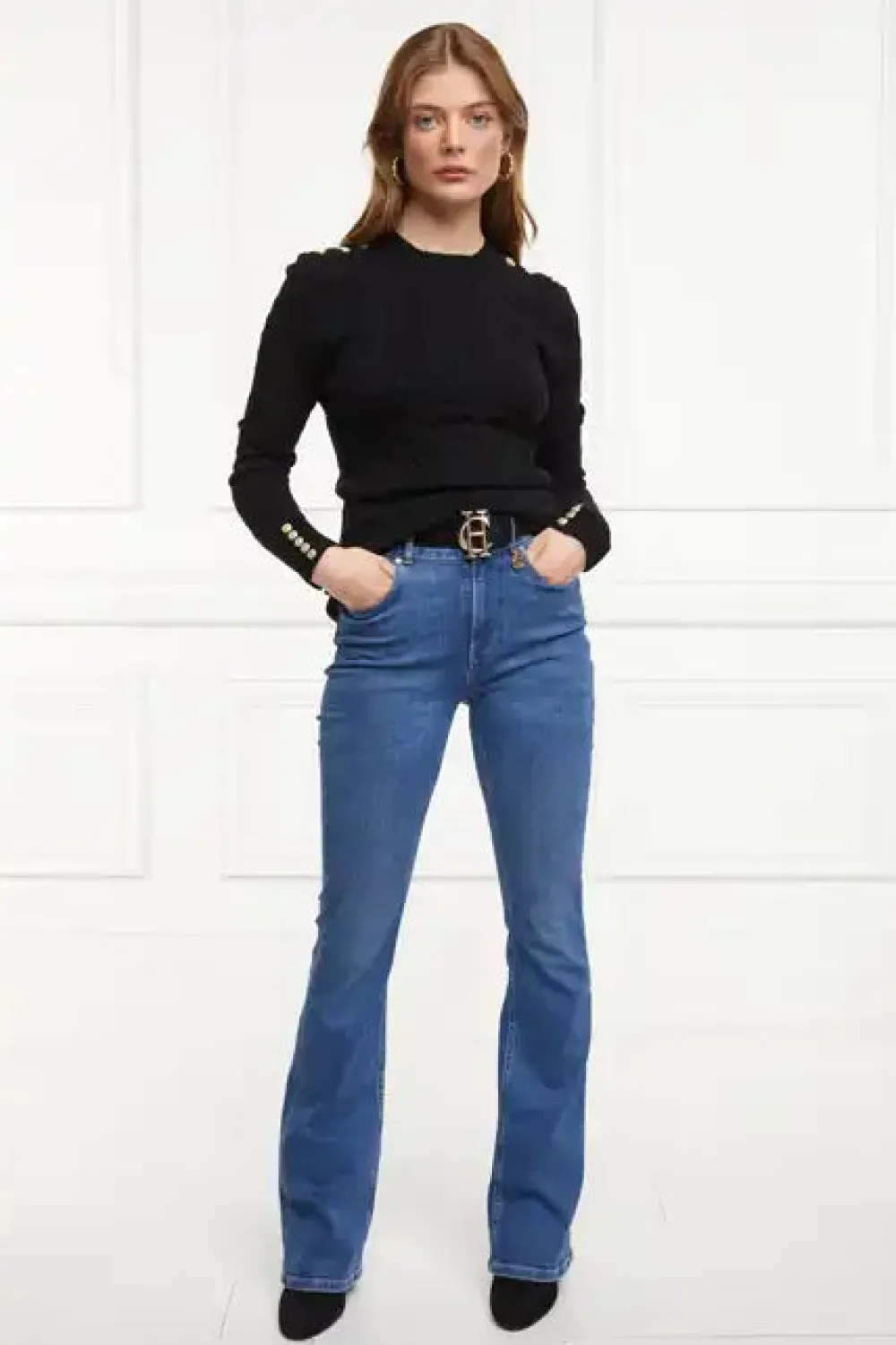 Holland Cooper Seattle Cable Crew Knit<Women Knitwear