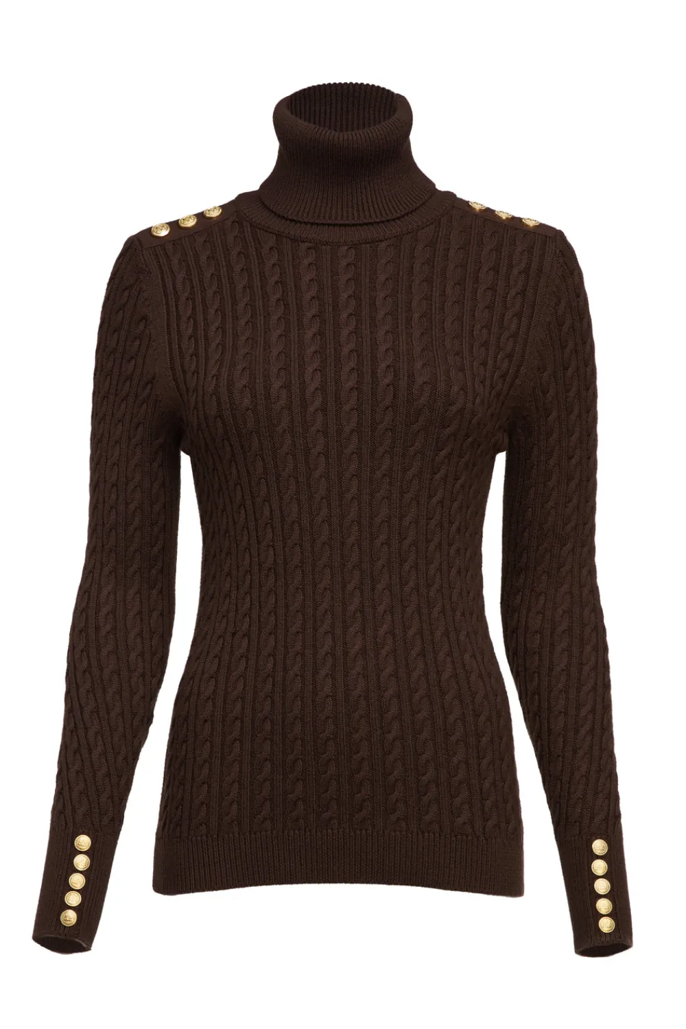 Holland Cooper Seattle Roll Neck Cable Knit<Women Knitwear