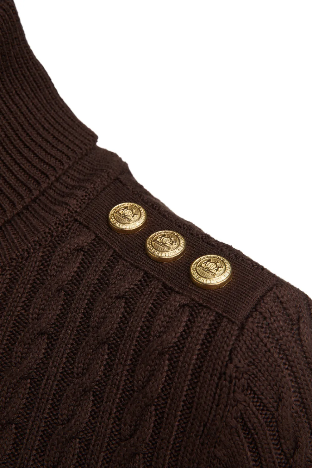 Holland Cooper Seattle Roll Neck Cable Knit<Women Knitwear