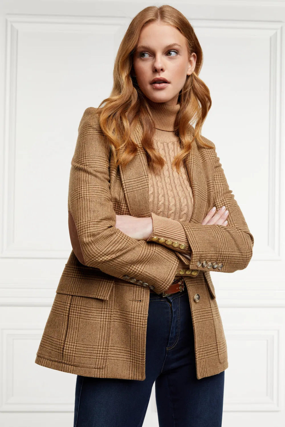 Holland Cooper Seattle Roll Neck Cable Knit<Women Knitwear