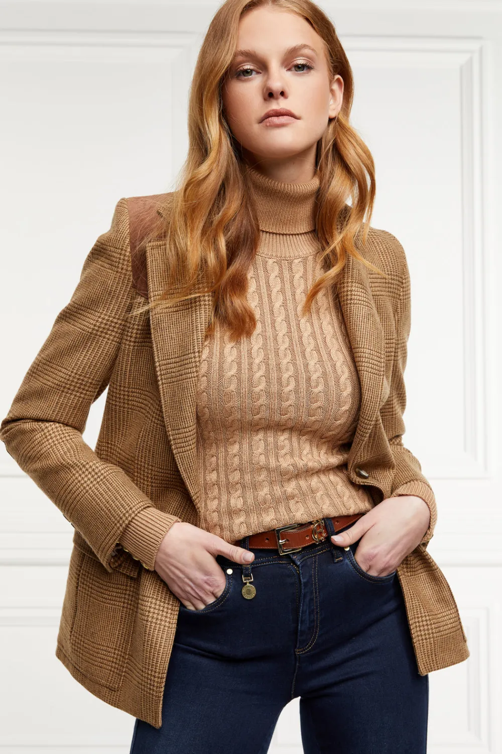 Holland Cooper Seattle Roll Neck Cable Knit<Women Knitwear