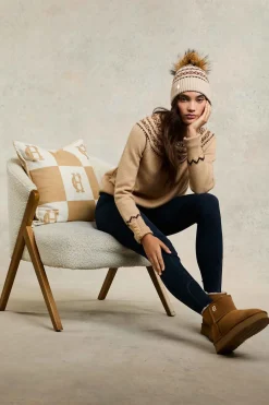 Holland Cooper Shearling Platform Boot<Women Shearling