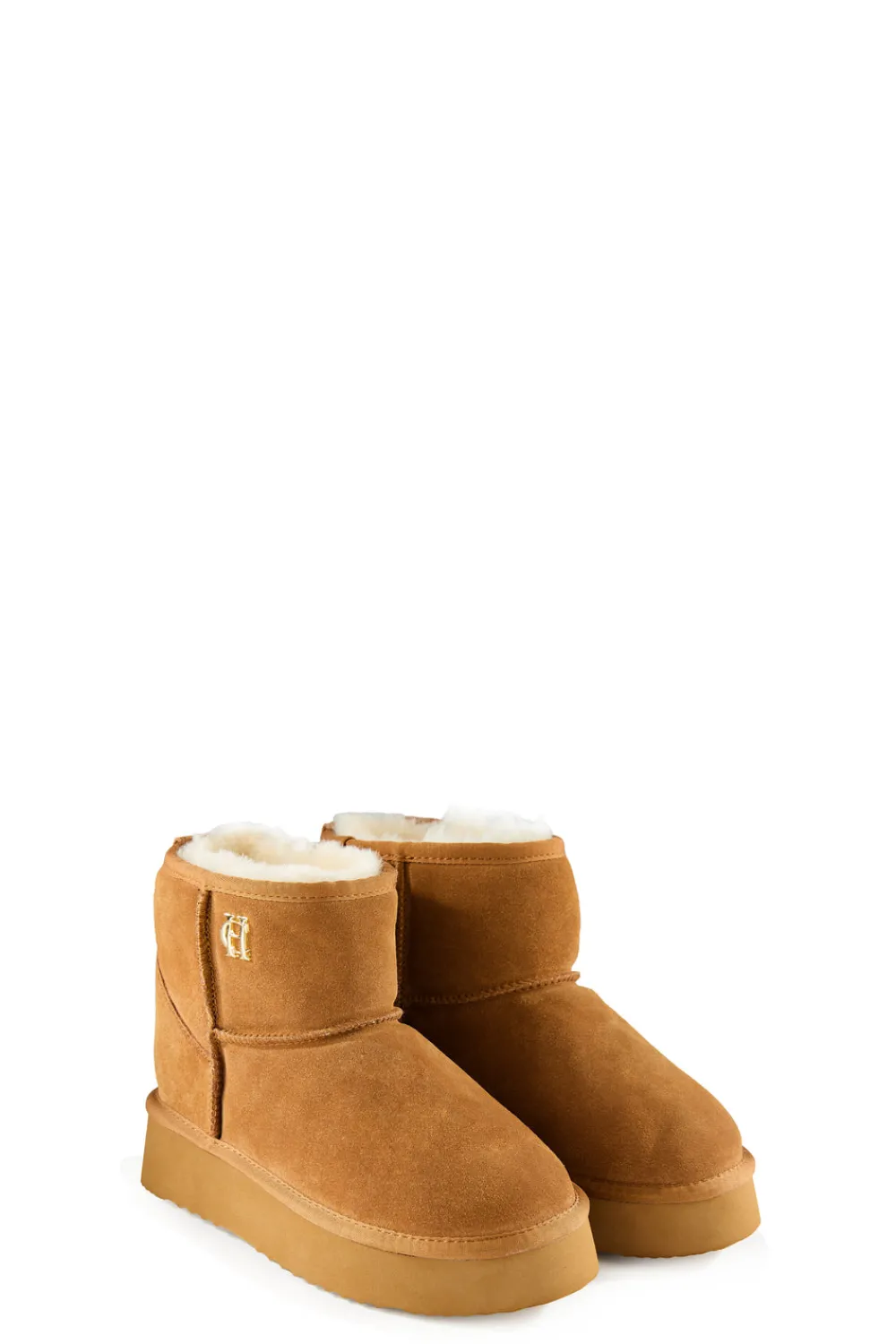 Holland Cooper Shearling Platform Boot<Women Shearling