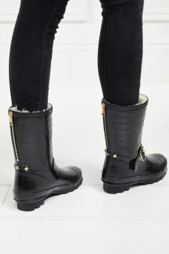 Holland Cooper Sherpa Lined Chelsea Wellington<Women Wellington Boots