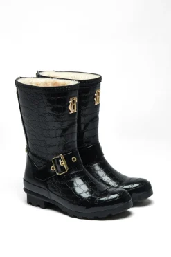 Holland Cooper Sherpa Lined Chelsea Wellington<Women Wellington Boots