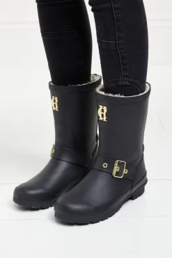 Holland Cooper Sherpa Lined Chelsea Wellington<Women Wellington Boots
