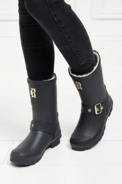 Holland Cooper Sherpa Lined Chelsea Wellington<Women Wellington Boots