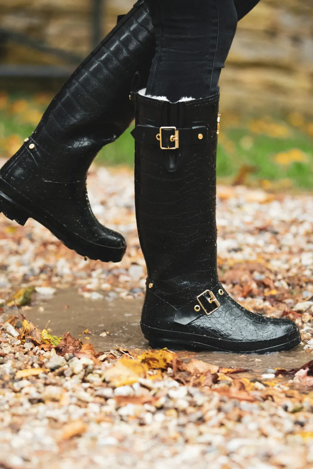 Holland Cooper Sherpa Lined Regency Wellington<Women Wellington Boots