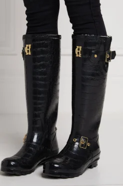 Holland Cooper Sherpa Lined Regency Wellington<Women Wellington Boots