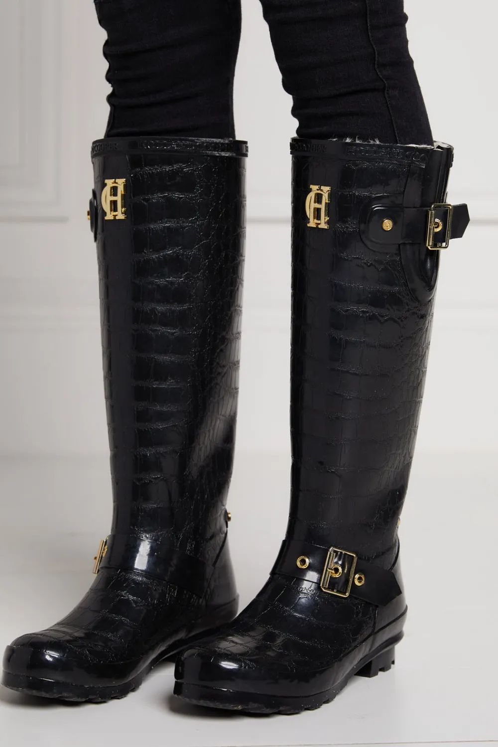 Holland Cooper Sherpa Lined Regency Wellington<Women Wellington Boots