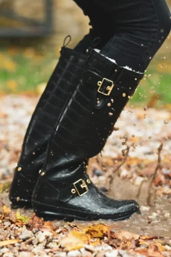 Holland Cooper Sherpa Lined Regency Wellington<Women Wellington Boots