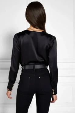 Holland Cooper Silk Bodysuit<Women Bodysuits|Shirts & Blouses