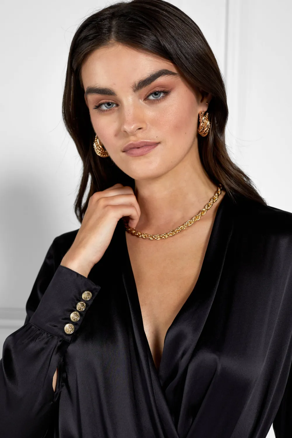 Holland Cooper Silk Bodysuit<Women Bodysuits|Shirts & Blouses