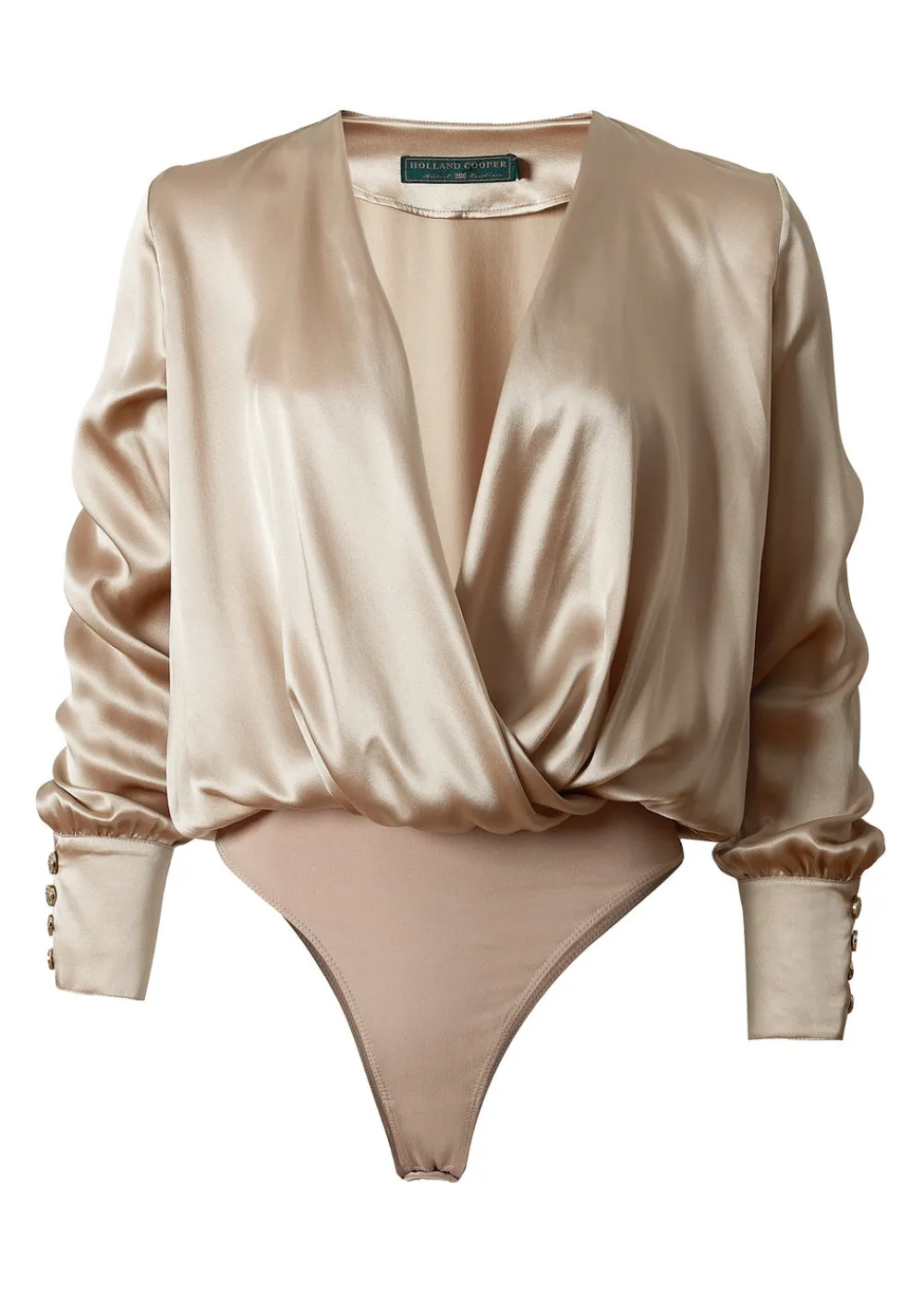 Holland Cooper Silk Bodysuit<Women Bodysuits|Shirts & Blouses
