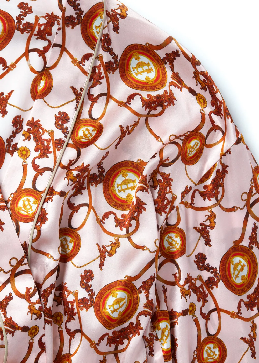 Holland Cooper Silk Dressing Gown<Women Sleepwear