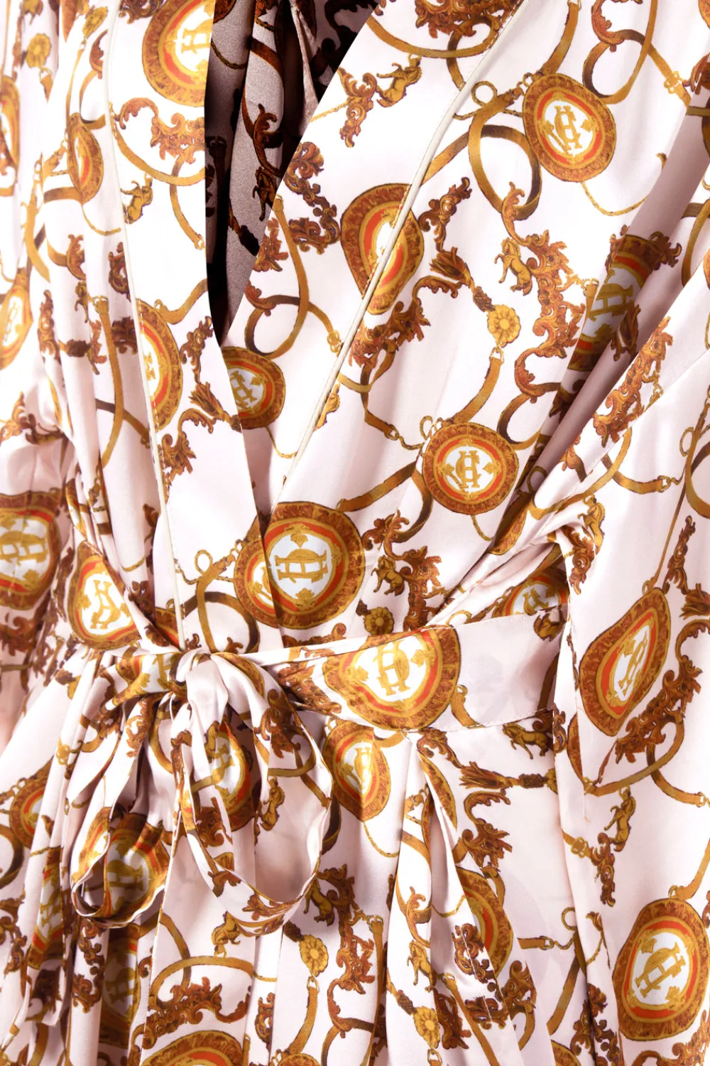 Holland Cooper Silk Full Length Dressing Gown<Women Sleepwear