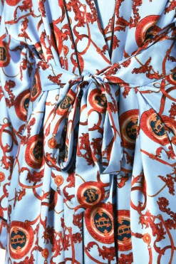 Holland Cooper Silk Full Length Dressing Gown<Women Sleepwear