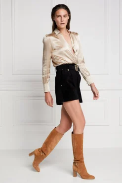 Holland Cooper Silk V-Neck Blouse<Women Shirts & Blouses