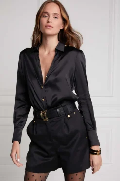 Holland Cooper Silk V-Neck Blouse<Women Shirts & Blouses