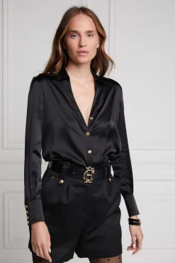 Holland Cooper Silk V-Neck Blouse<Women Shirts & Blouses