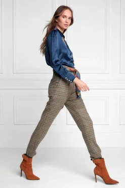 Holland Cooper Silk V-Neck Blouse<Women Shirts & Blouses