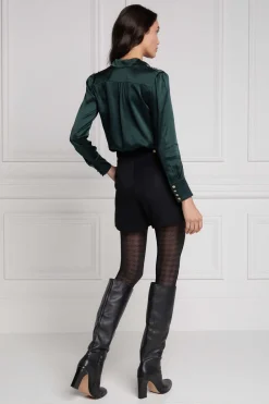 Holland Cooper Silk V-Neck Blouse<Women Shirts & Blouses