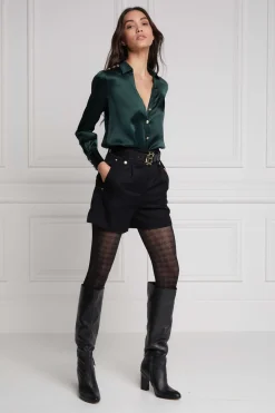 Holland Cooper Silk V-Neck Blouse<Women Shirts & Blouses