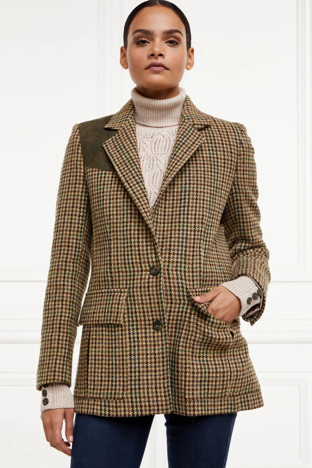 Holland Cooper Single Breasted Field Blazer<Women Blazers|Tailoring