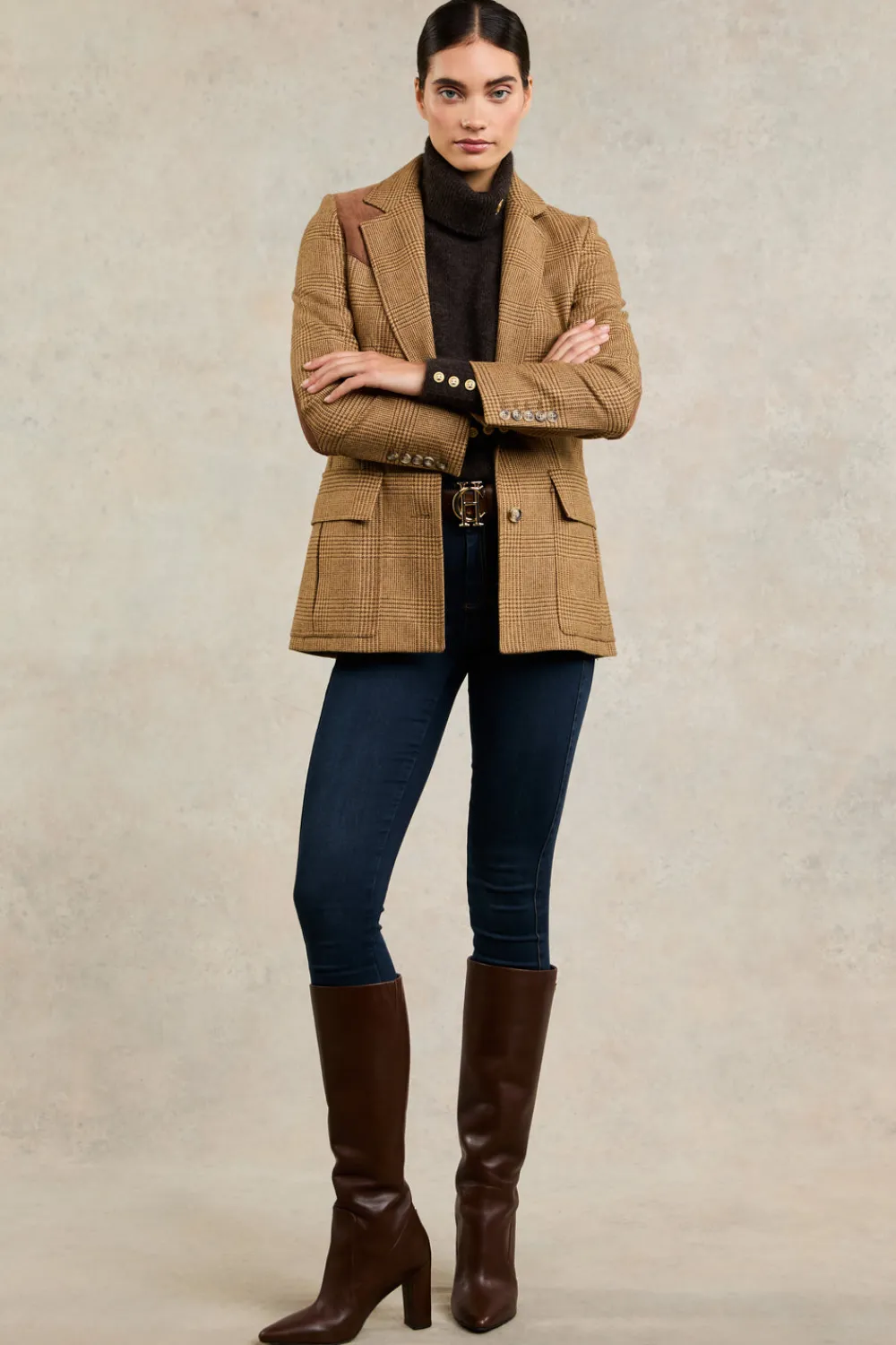 Holland Cooper Single Breasted Field Blazer<Women Blazers|Tailoring