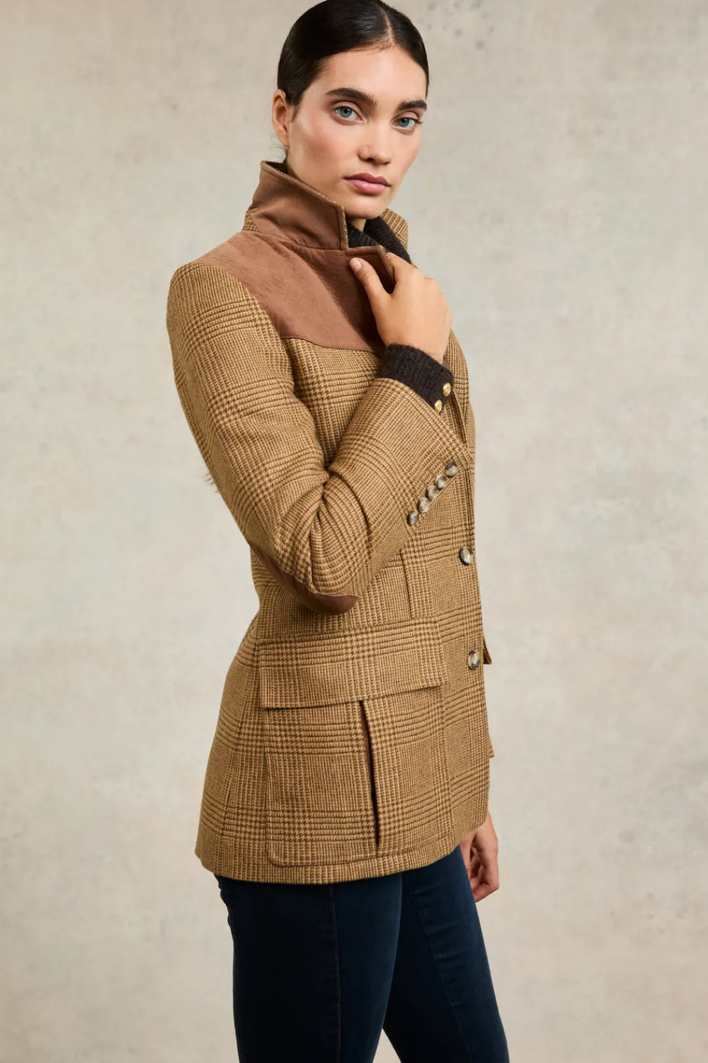 Holland Cooper Single Breasted Field Blazer<Women Blazers|Tailoring