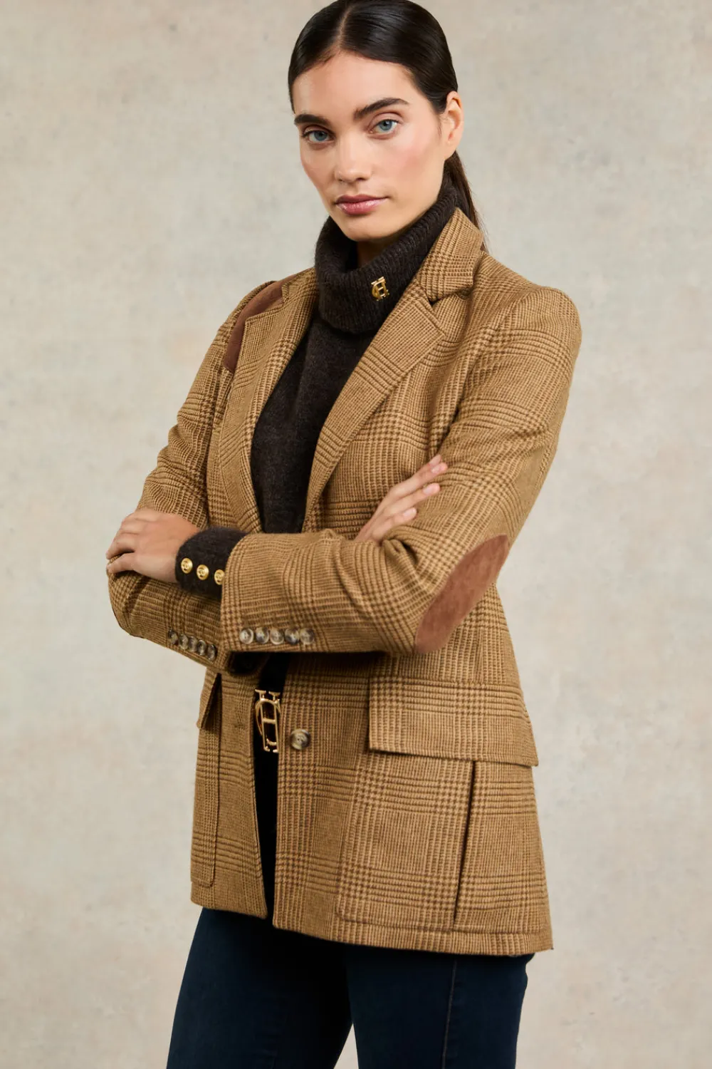 Holland Cooper Single Breasted Field Blazer<Women Blazers|Tailoring