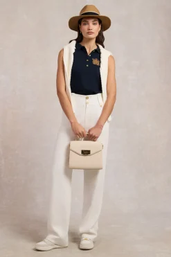 Holland Cooper Sleeveless Polo Shirt<Women Polo Shirts & Tees|Polo Shirts