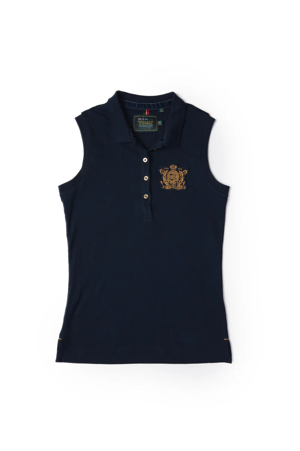 Holland Cooper Sleeveless Polo Shirt<Women Polo Shirts & Tees|Polo Shirts