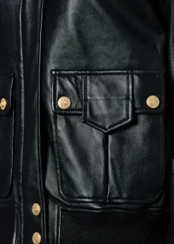 Holland Cooper Sloane Leather Bomber<Women Jackets