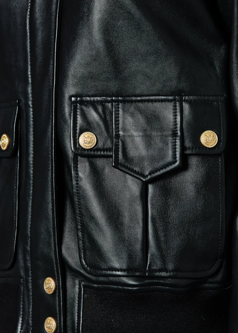 Holland Cooper Sloane Leather Bomber<Women Jackets