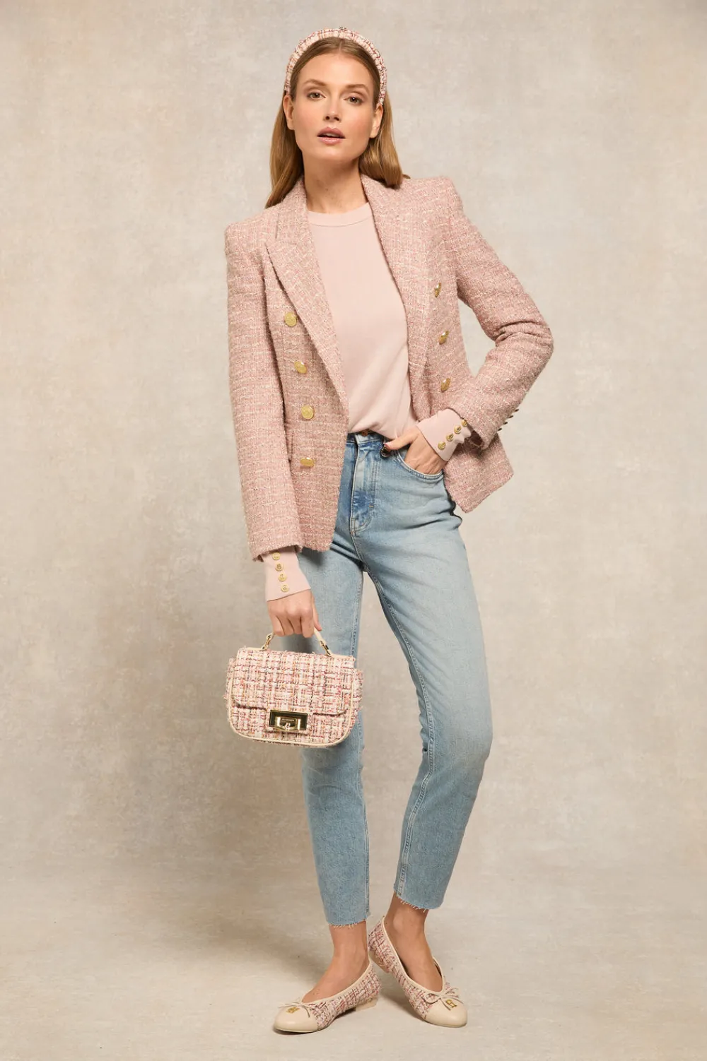 Holland Cooper Structured Kelsie Crew Neck Knit<Women Knitwear