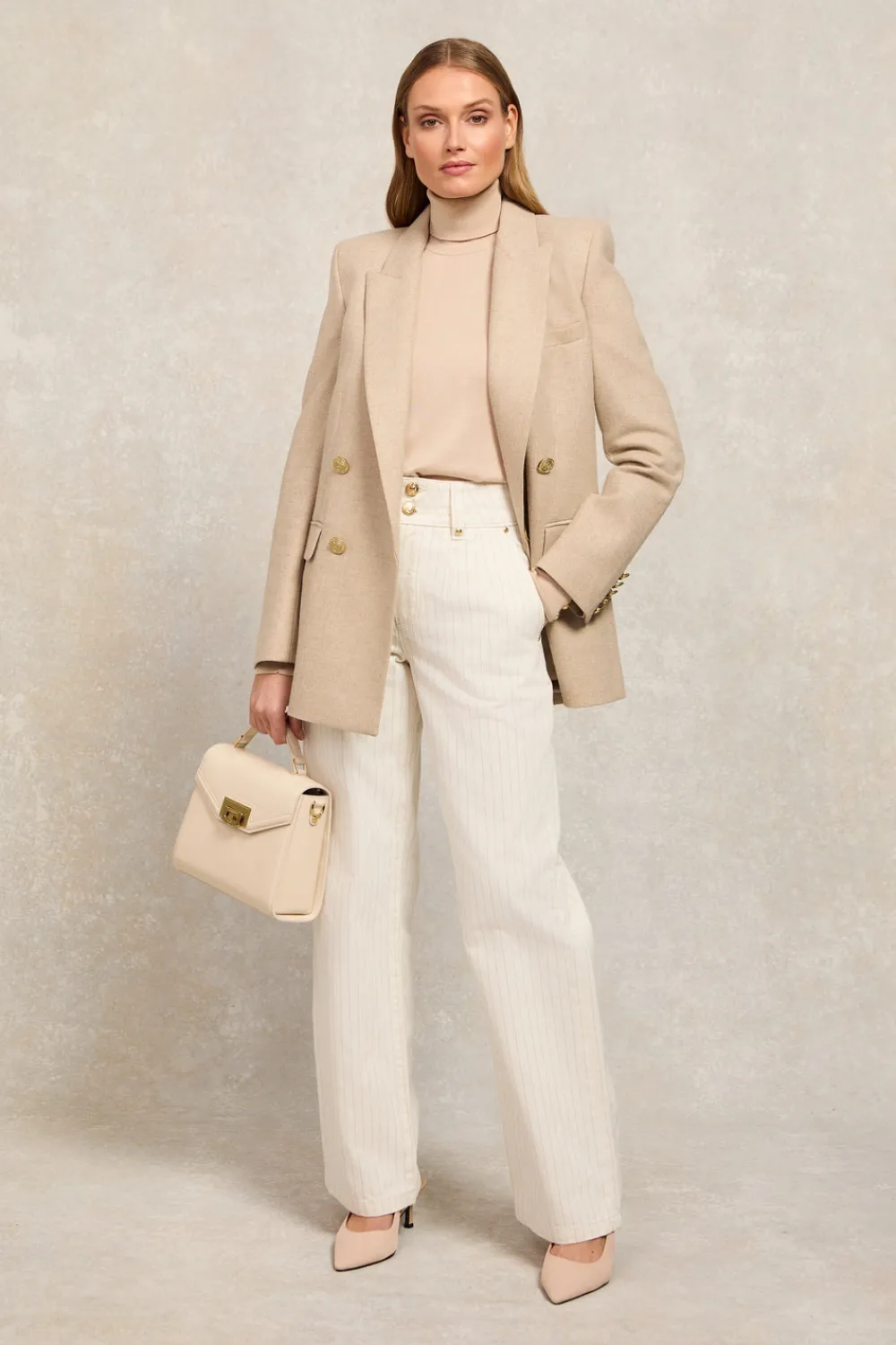 Holland Cooper Tailored Wide Leg Jean<Women Jeans