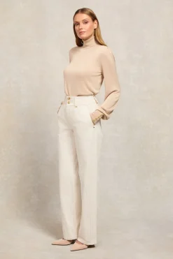 Holland Cooper Tailored Wide Leg Jean<Women Jeans