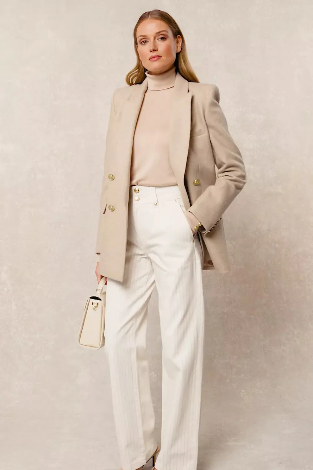 Holland Cooper Tailored Wide Leg Jean<Women Jeans