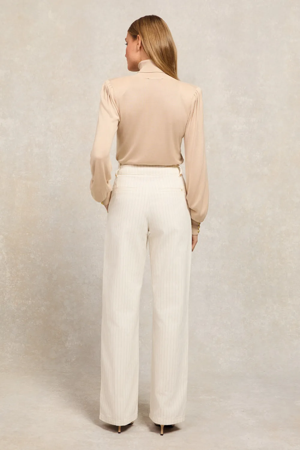 Holland Cooper Tailored Wide Leg Jean<Women Jeans