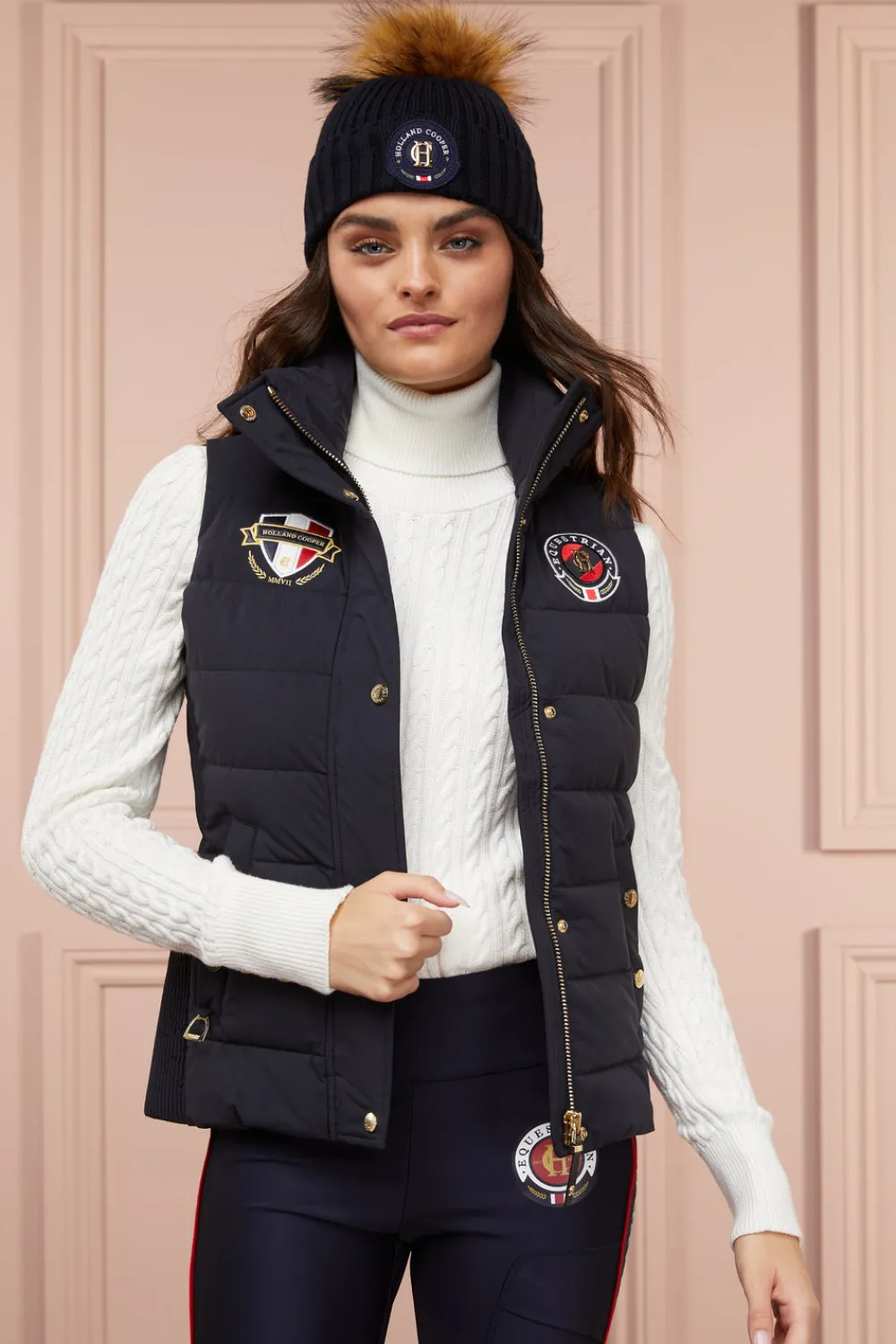 Holland Cooper Team HC Gilet<Women Gilets